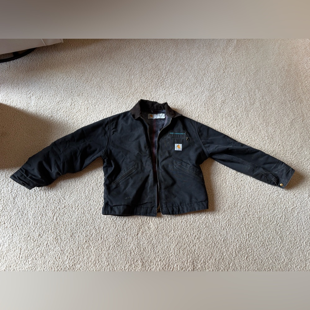 Carhartt Gray Wool Blend Jacket